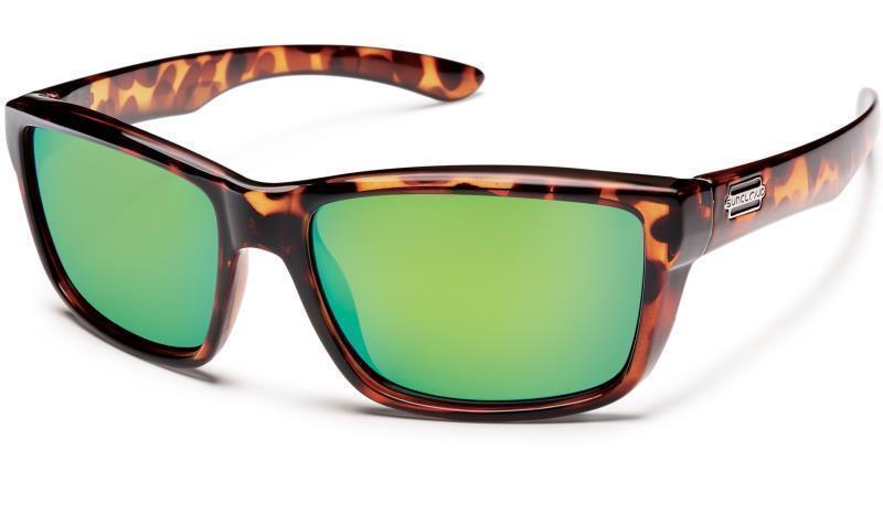 Mayor, Tortoise Frame, Polarized Green Mirror Lens - Not Applicable 1