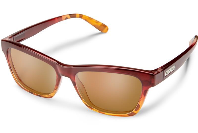 Quest, Raspberry Tortoise Fade Frame, Polarized Brown Lens Tint - not applicable 1