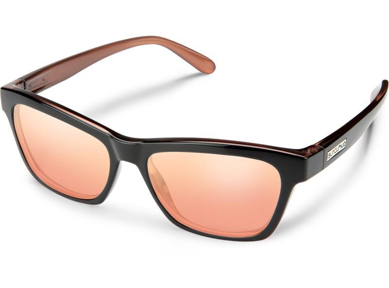Quest, Rose Backpaint Frame, Polarized Pink Gold Mirror Lens Tint - not applicable 1