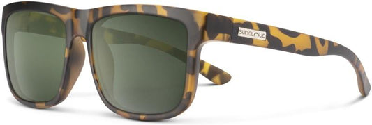 Quiver - Matte Yellow Tortoise Frame, Polarized Gray Green Lens - not applicable 1