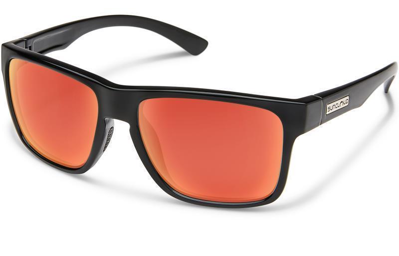 Rambler, Black Frame, Polarized Red Mirror Lens - Not Applicable 1