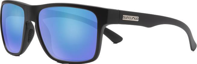 Rambler, Matte Black Frame, Polarized Blue Mirror Lens - Not Applicable 1