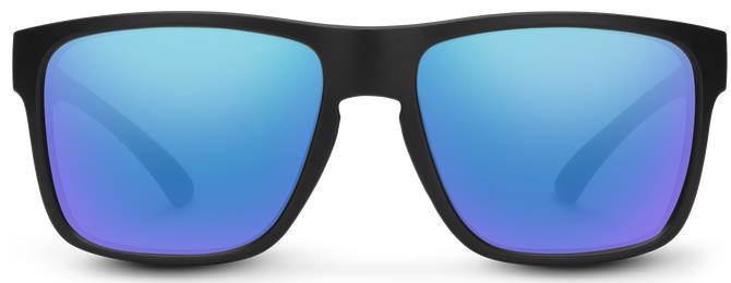 Rambler, Matte Black Frame, Polarized Blue Mirror Lens - Not Applicable 2