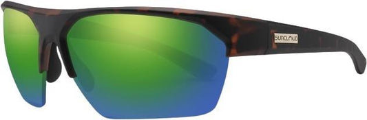 Rival, Matte Tortoise Frame, Polarized Green Mirror Lens - not applicable 1
