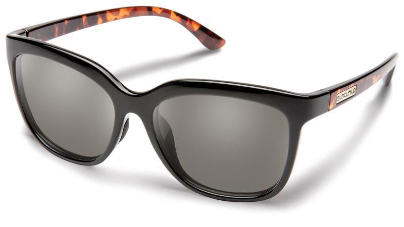 Sunnyside, Split Tortoise Frame, Polarized Gray Lens Tint - Not Applicable 1