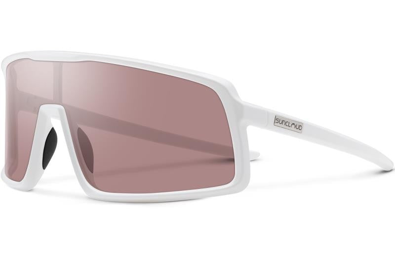Upshot, White Frame, Polarized Low Light Rose Lens - not applicable 1