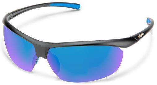 Zephyr, Matte Black Frame, Polarized Blue Mirror Lens - Not Applicable 1