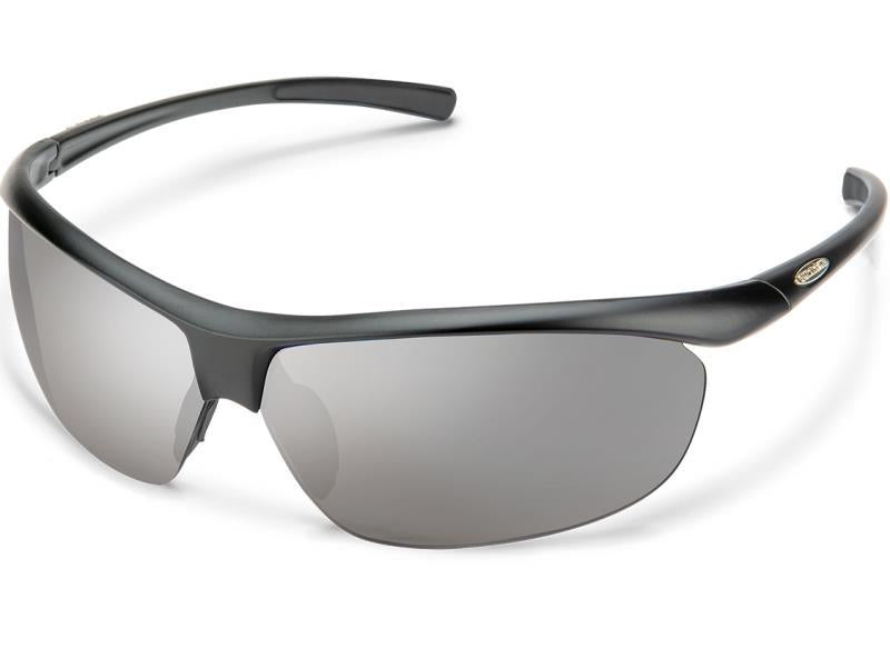 Zephyr, Matte Black Frame, Polarized Silver Mirror Lens - Not Applicable 1