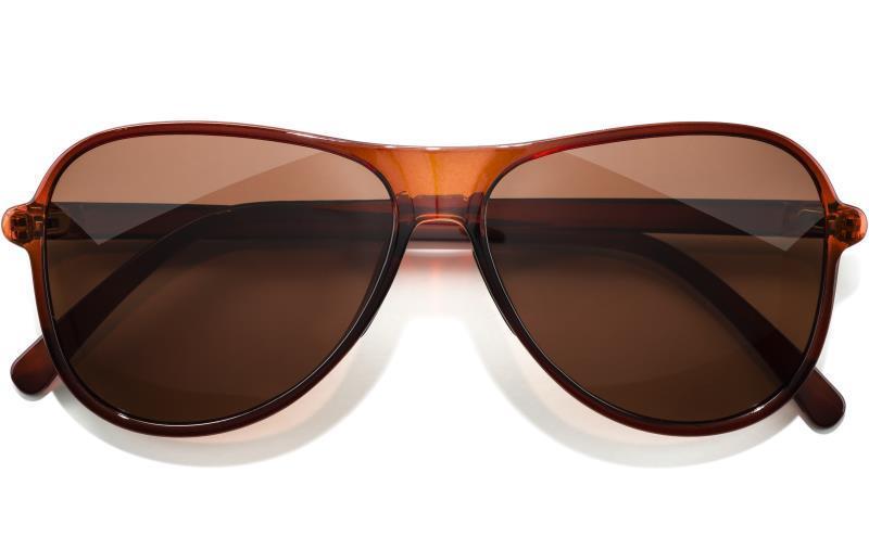 Foxtrot, Clay Frame, Amber Lens - not applicable 1
