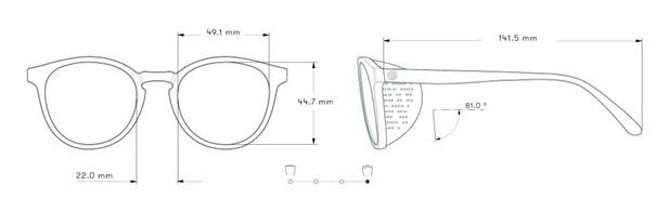 Tera, Black Frame, Silver Lens - not applicable 1