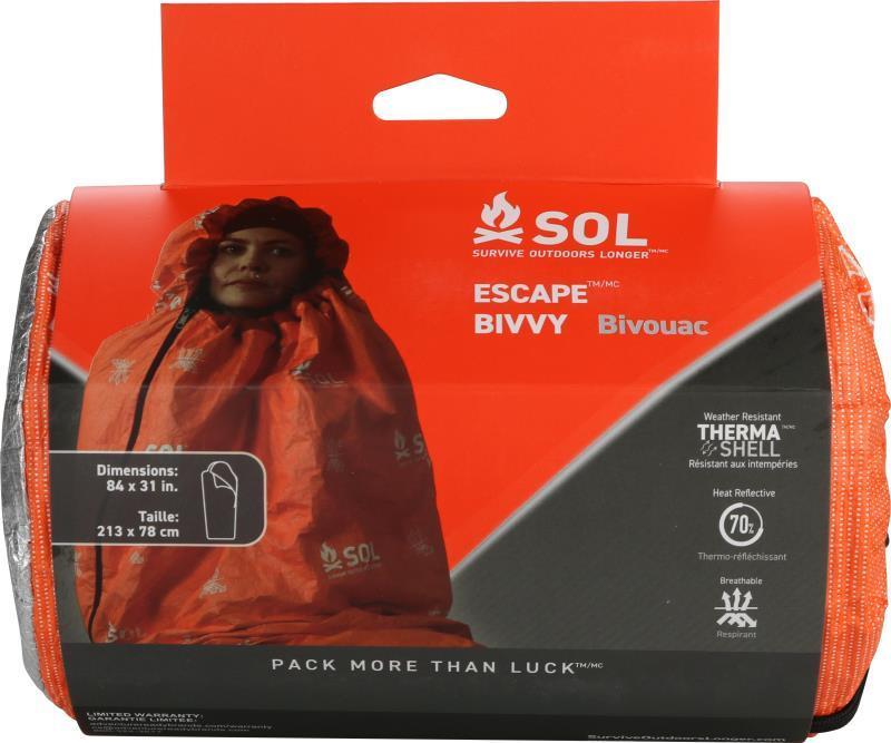 Escape Bivvy w/ Hood - Orange 1