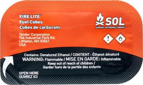 Fire Lite Fuel Cubes in Box - Not Applicable 2