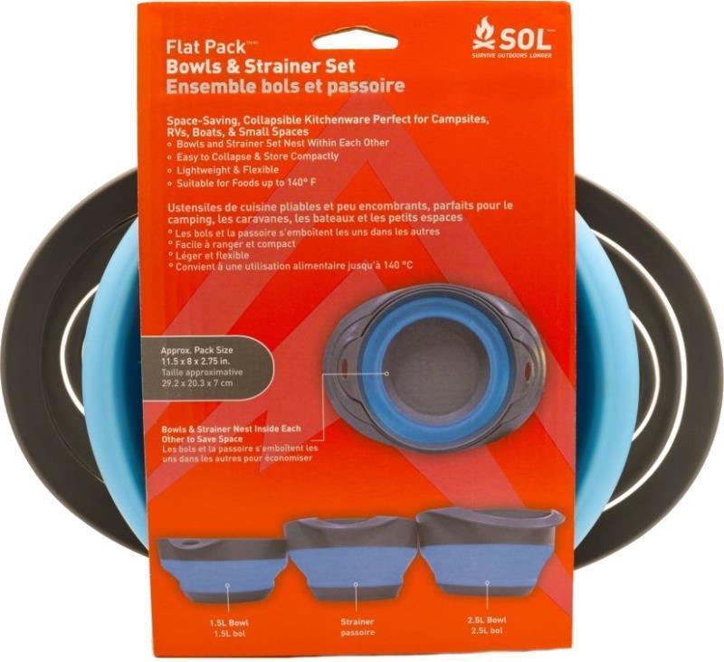 Flat Pack Bowls & Strainer Set - Not Applicable 2