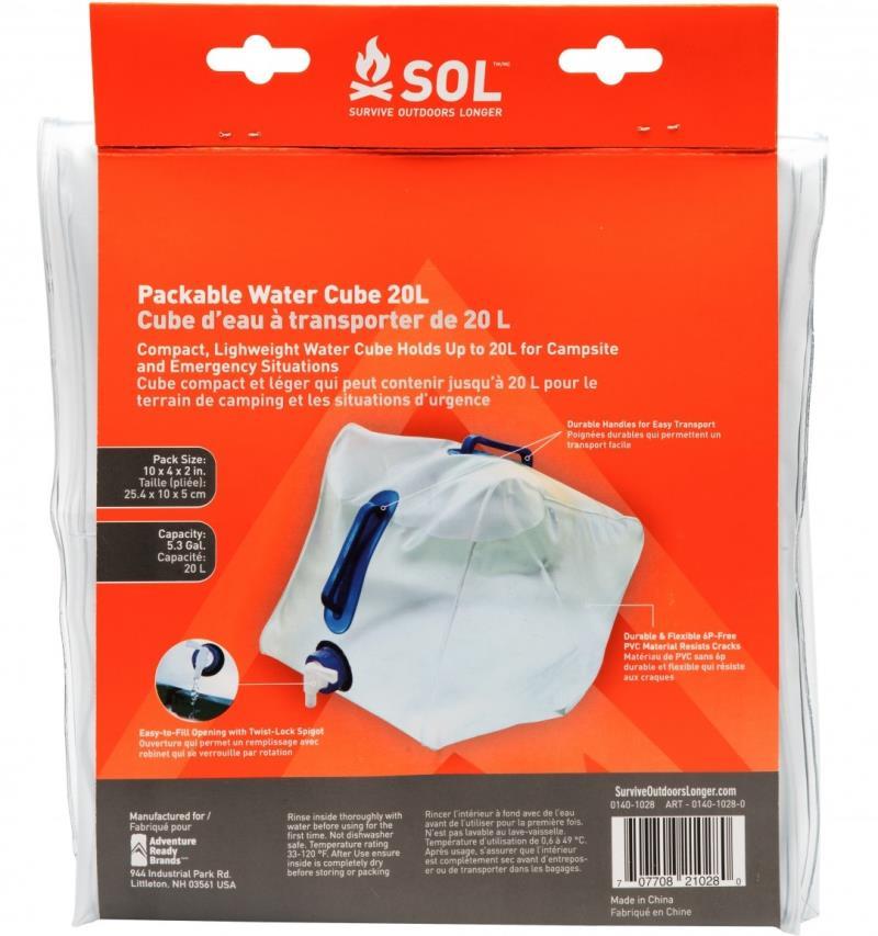 Packable Water Cube 20L - Not Applicable 4
