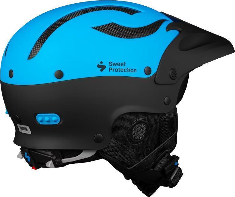 Rocker Helmet - Neon Blue 3
