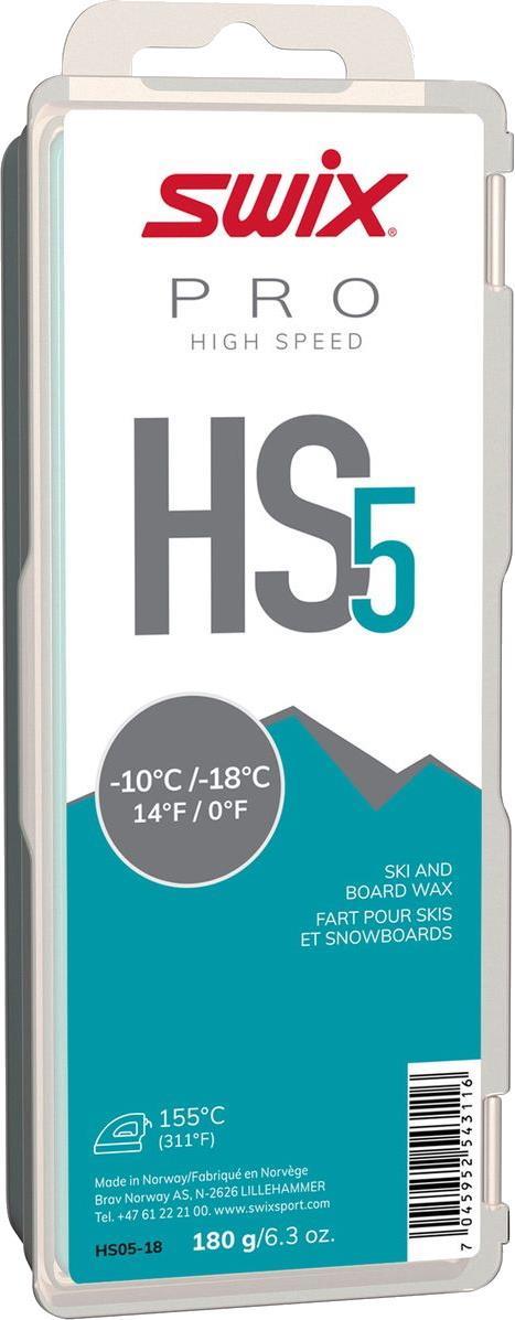 HS5 - Pro High Speed Wax, -10C to -18C ,180g - Turquoise - Not Applicable 1