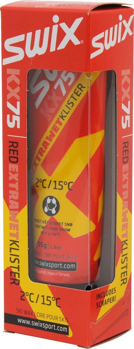 KX75 - Extra Wet Klister Wax 55g - Red - Not Applicable 2