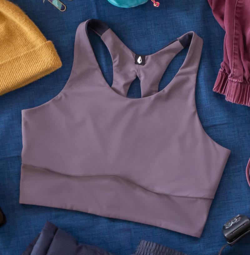 MARA Crop Top - Womens - Midnight / Quartz 1