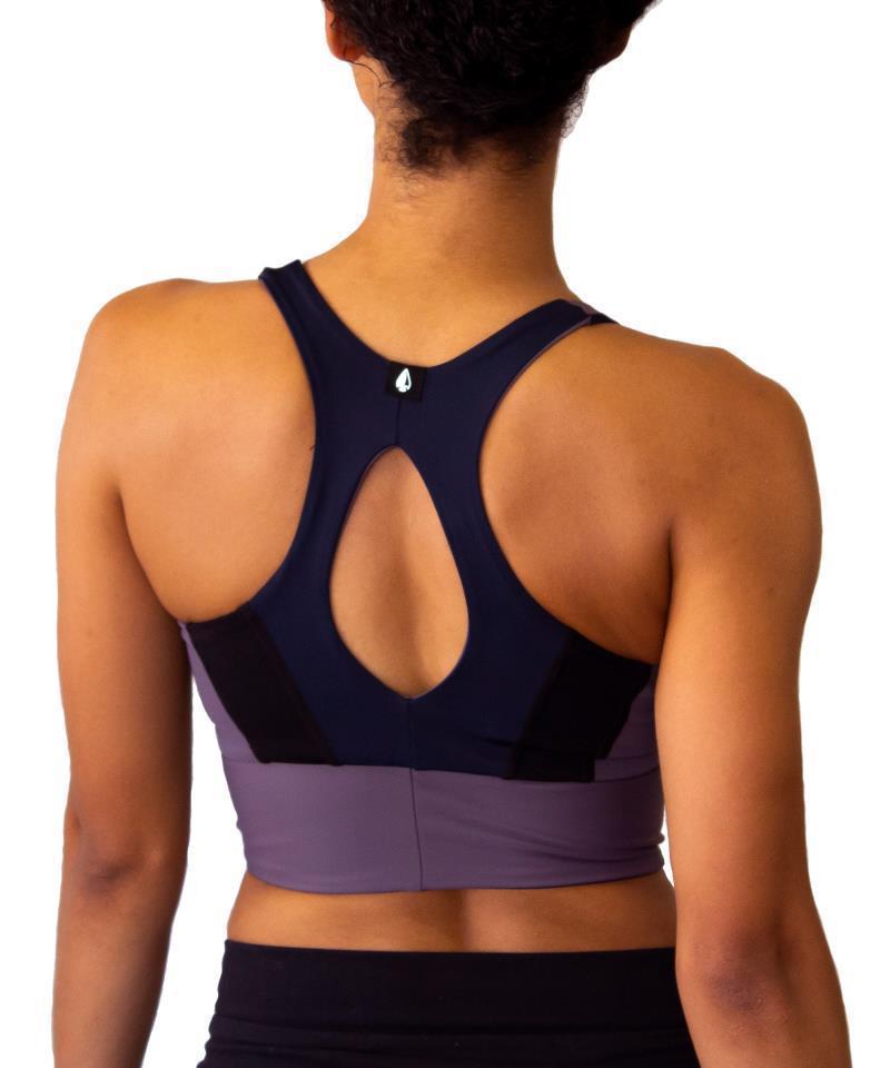 MARA Crop Top - Womens - Midnight / Quartz 4