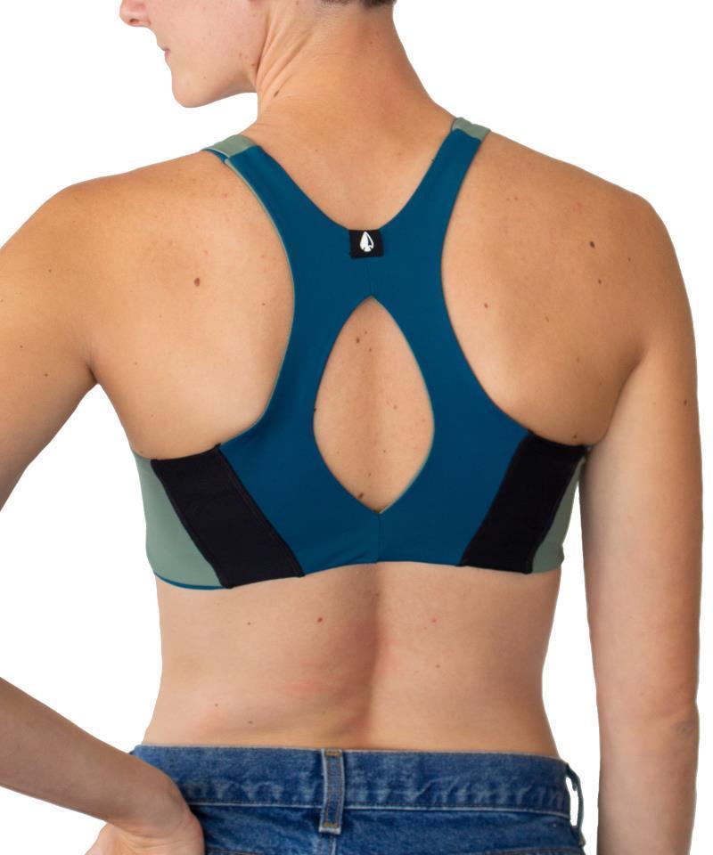 MARA High Cut Top - Womens - Sage / Ocean 2