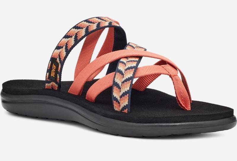 Voya Zillesa - Womens - Retro Geometric Orange 2