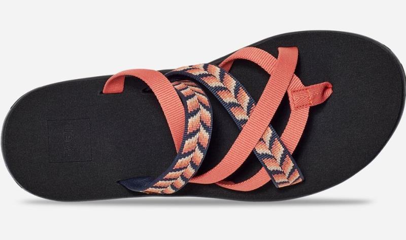 Voya Zillesa - Womens - Retro Geometric Orange 5