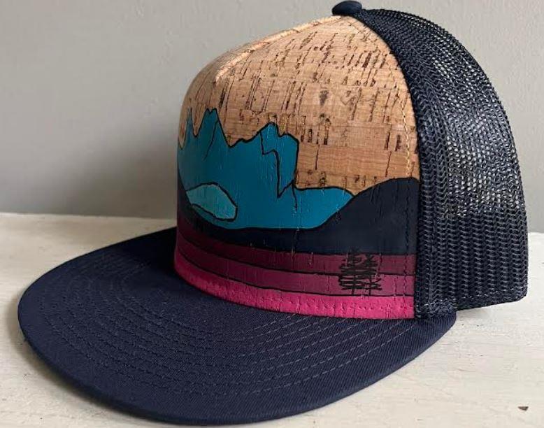 The Adventures Ashley Cork Hats - Mulvey Basin Navy 2