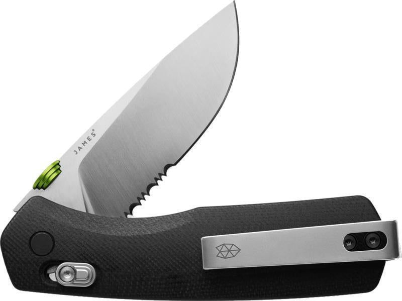 The Carter - black / stainless / g10 / serrated 1