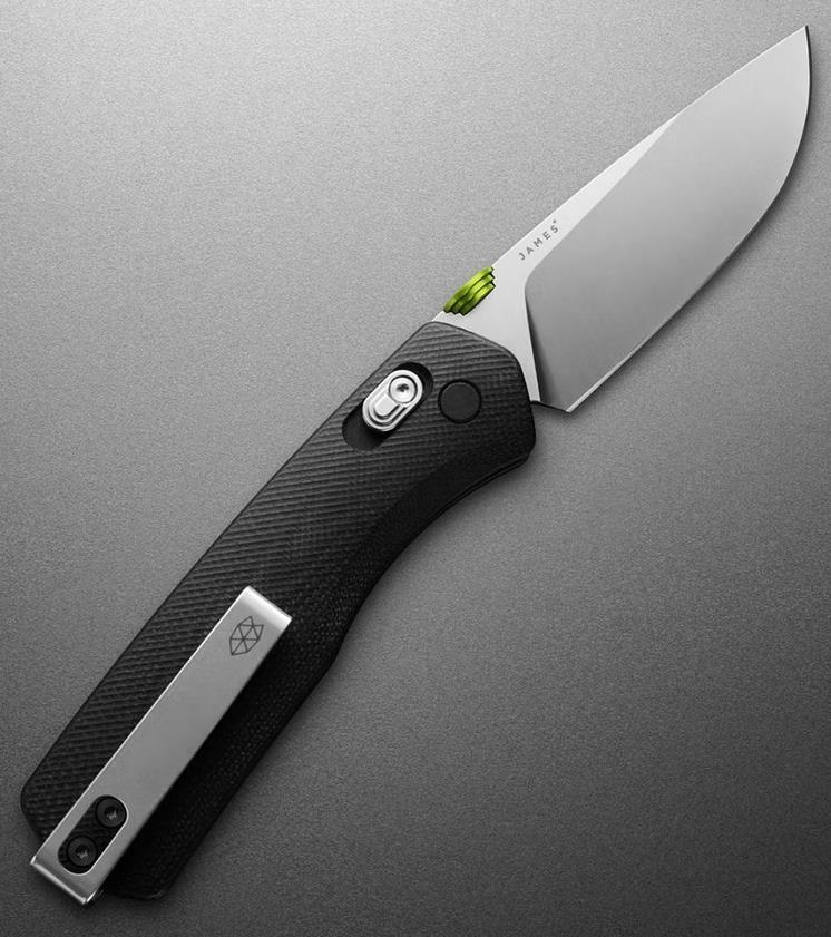 The Carter - black / stainless / g10 / straight 1