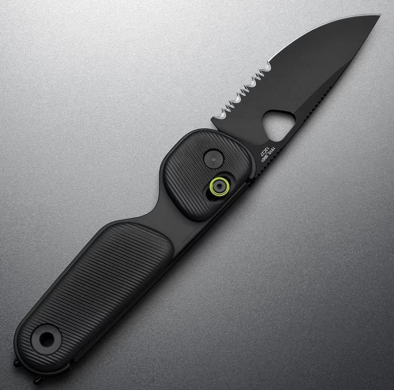 The Redstone - Black / Black / PP / Serrated 2