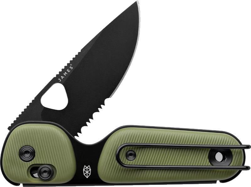 The Redstone - OD Green / Balck / PP / Serrated 1