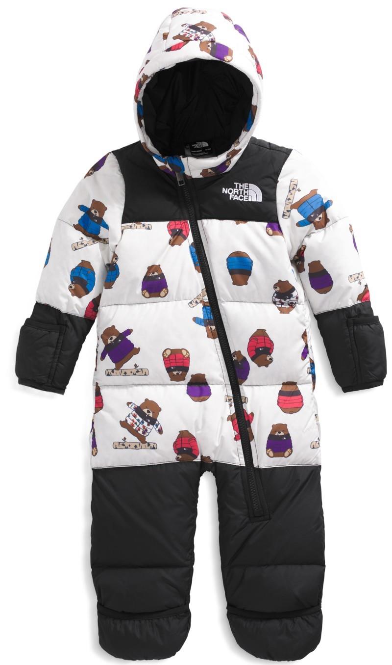 1996 Retro Nuptse Printed One-Piece - Baby - tnf white nuptse bears print 1