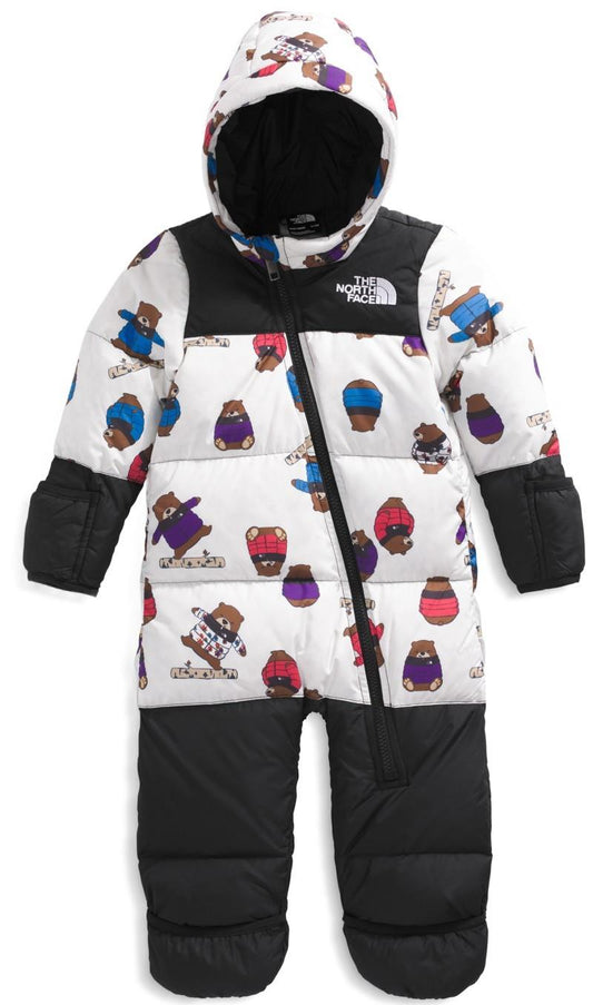 1996 Retro Nuptse Printed One-Piece - Baby - tnf white nuptse bears print 1