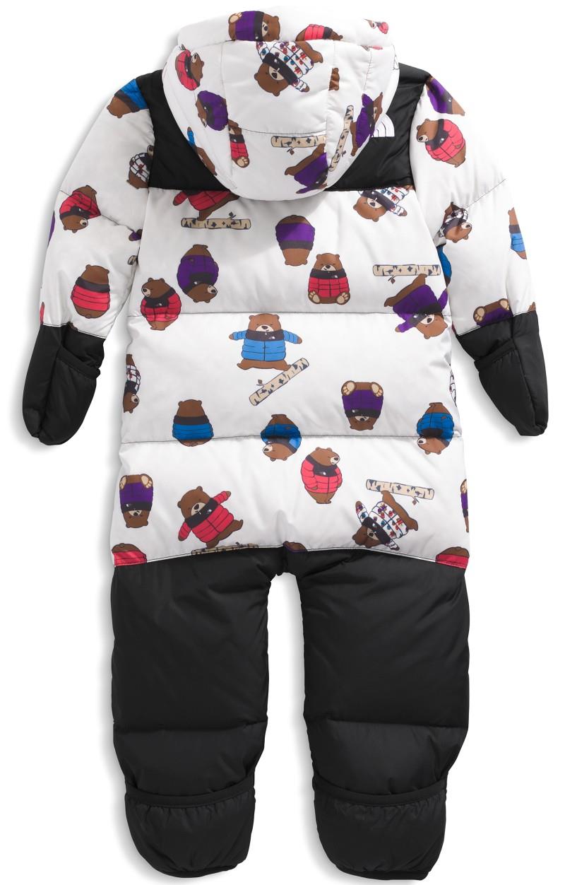 1996 Retro Nuptse Printed One-Piece - Baby - tnf white nuptse bears print 1