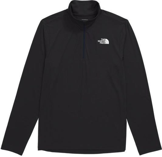 24/7 1/4 Zip Tee - Mens - tnf black 1