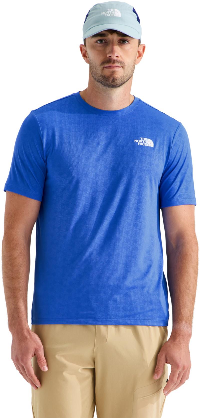 24/7 Pentadome Embossed SS Tee - Mens - active blue 1