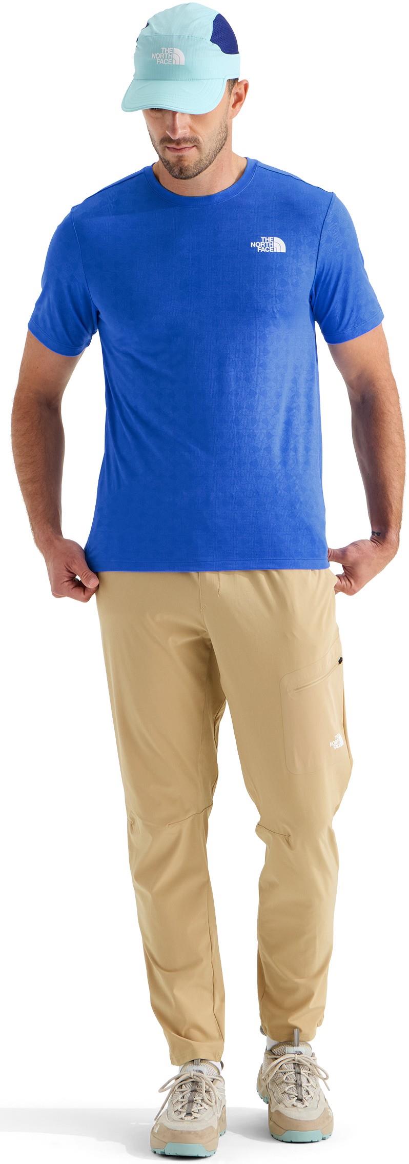 24/7 Pentadome Embossed SS Tee - Mens - active blue 1