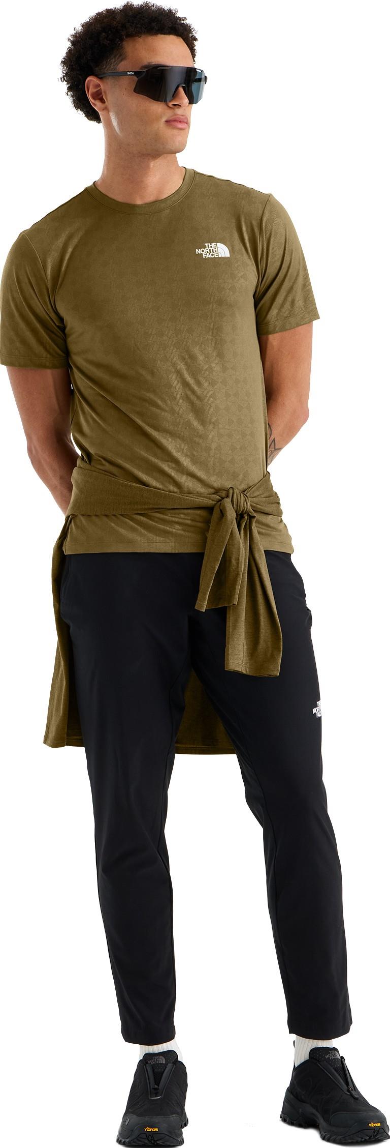 24/7 Pentadome Embossed SS Tee - Mens - caraway seed 1
