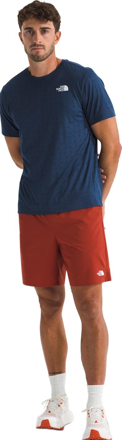 24/7 Pentadome Embossed SS Tee - Mens - estate blue 1