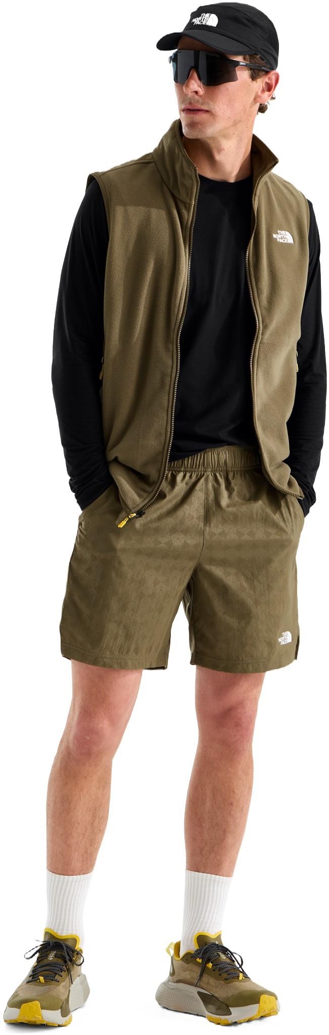 24/7 Pentadome Embossed Shorts, 7" Inseam - Mens - caraway seed 1