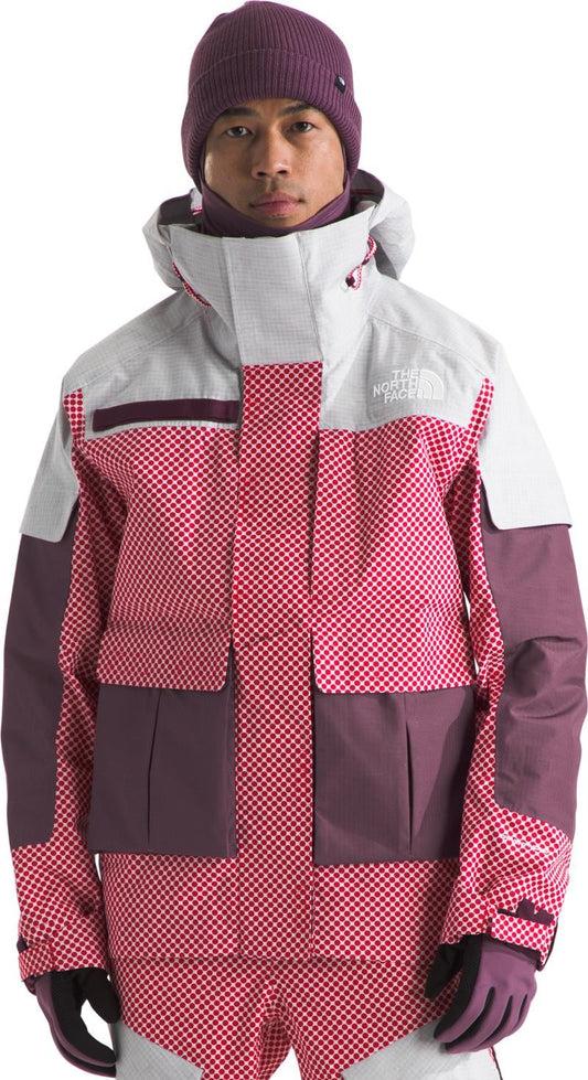 A68A DryVent Mono Shell Jacket - Mens - tnf red / midnight mauve 1