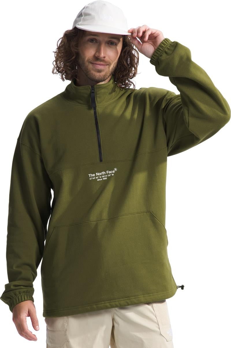 AXYS 1/4 Zip Fleece - Mens - forest olive 1