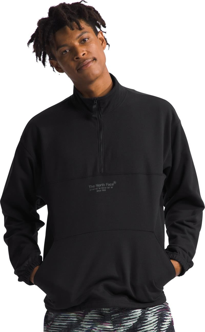 AXYS 1/4 Zip Fleece - Mens - tnf black 1