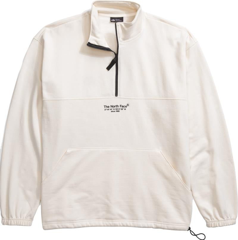 AXYS 1/4 Zip Fleece - Mens - white dune 1