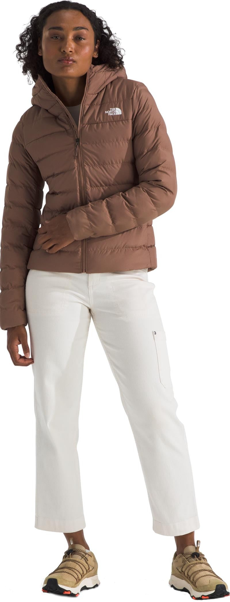Aconcagua 3 Hoodie - Womens - latte 1
