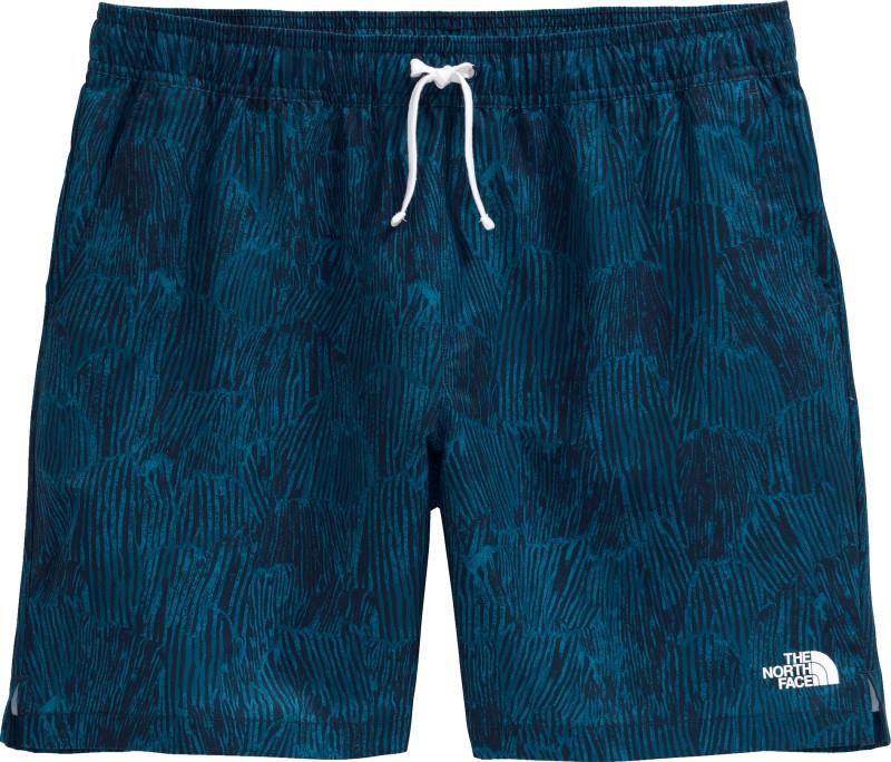 Action 2.0 Printed Shorts, Long - Mens - summit navy regenerative ink print 1
