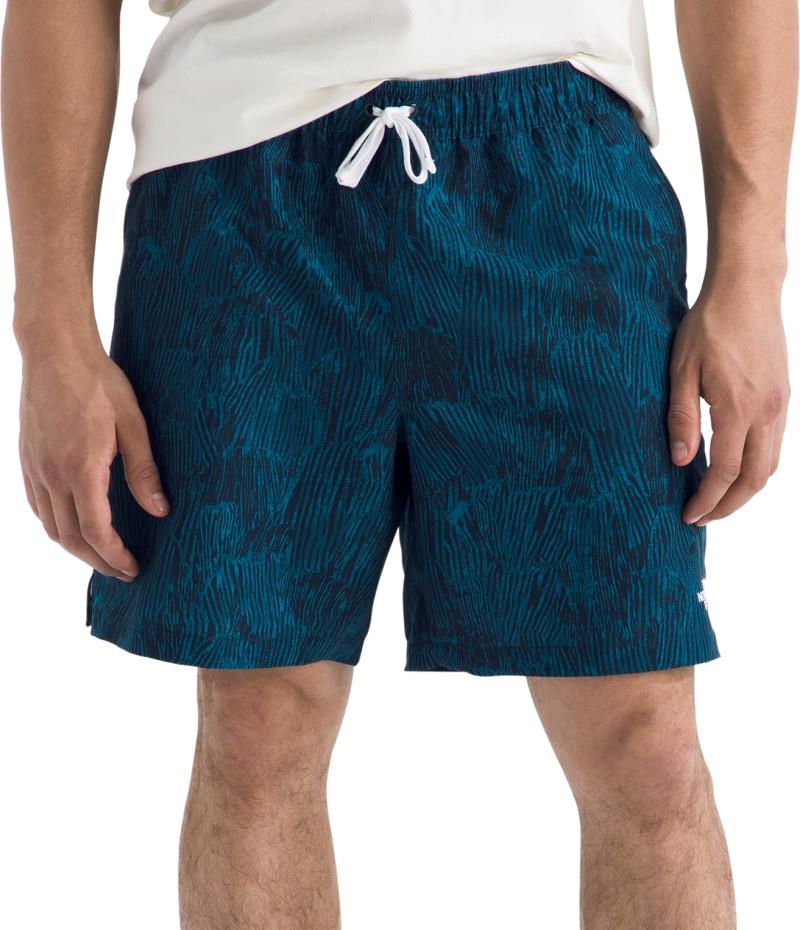 Action 2.0 Printed Shorts, Long - Mens - summit navy regenerative ink print 1