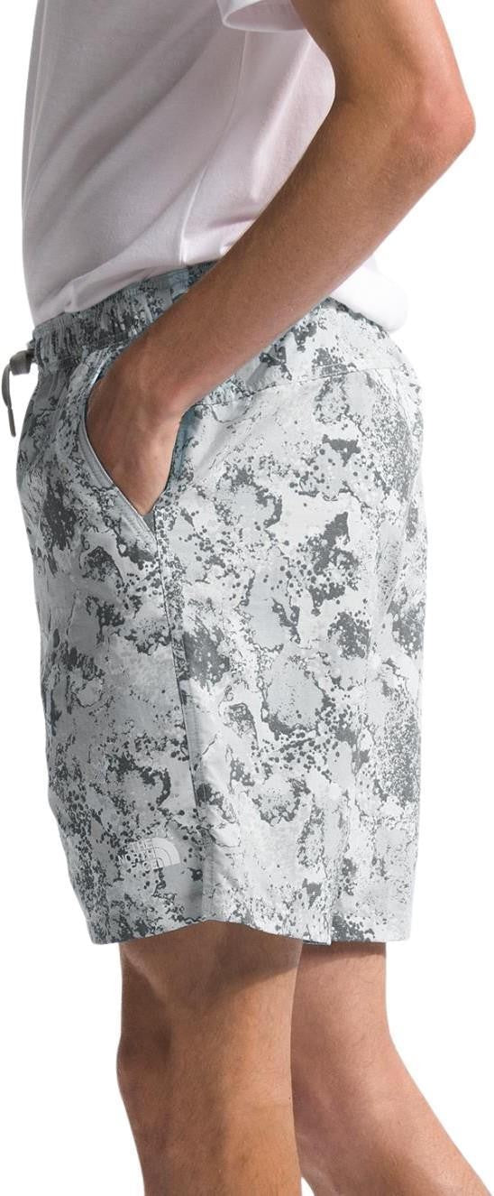 Action 2.0 Shorts, Long - Mens - high rise grey moss camo print 1