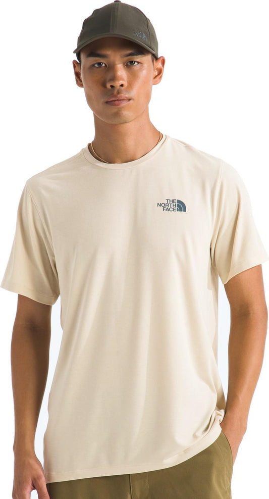 Adventure Campfire SS Tee - Mens - desert stone 1