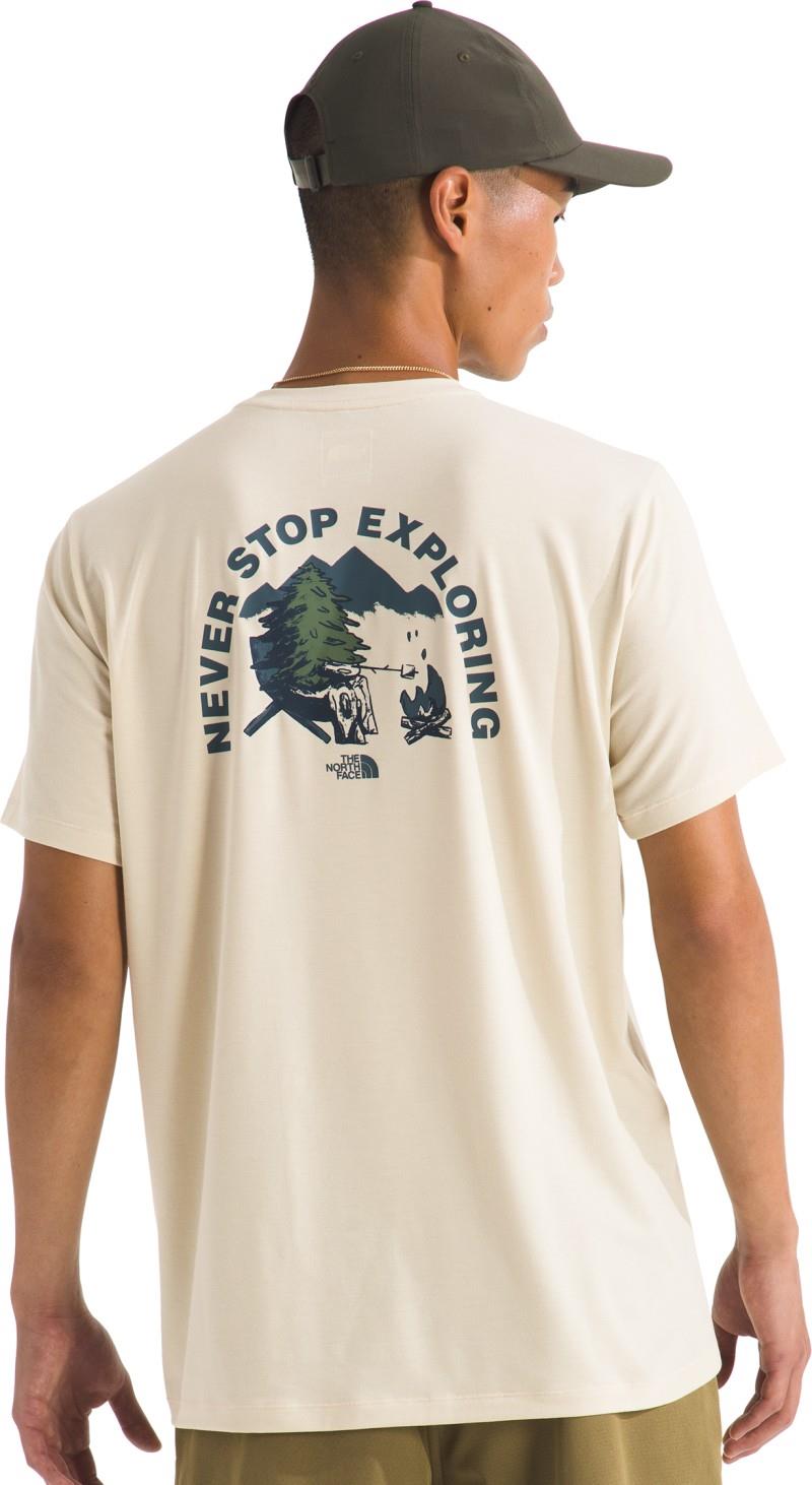 Adventure Campfire SS Tee - Mens - desert stone 1
